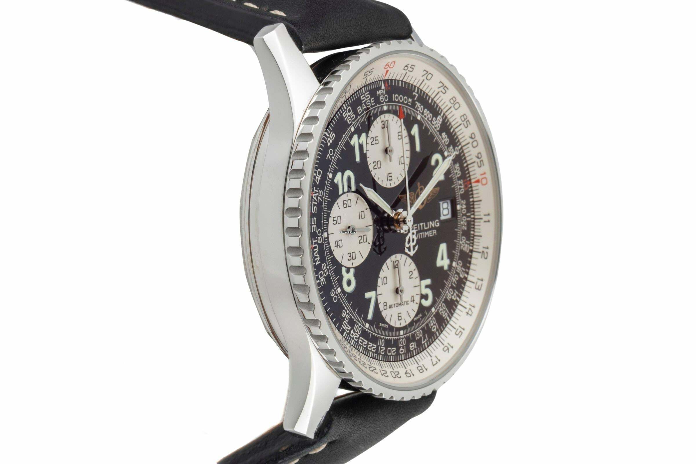 Thumbnail von Breitling Old Navitimer Chronograph Edelstahl Automatik Ref. A13322