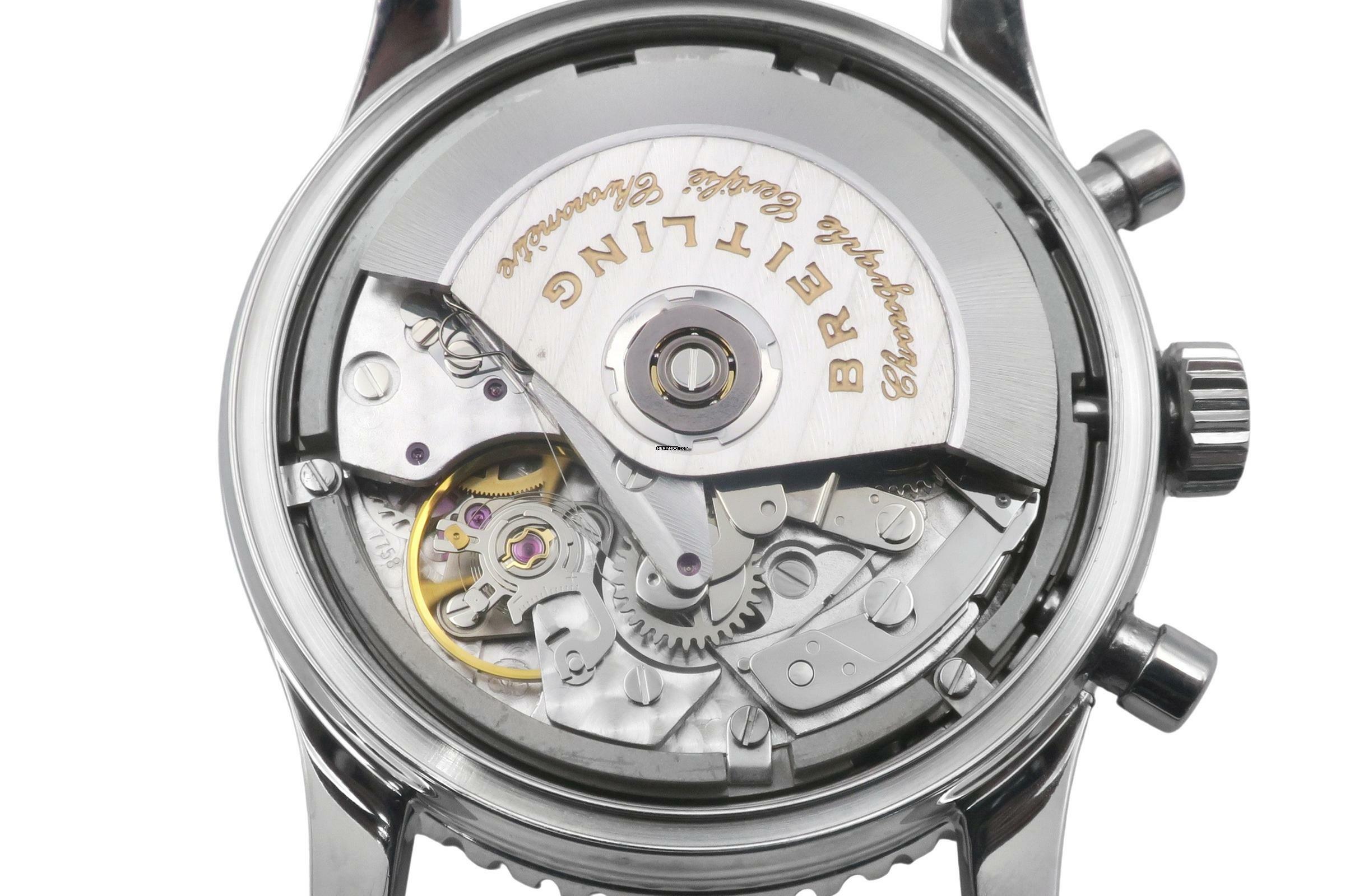 Thumbnail von Breitling Old Navitimer Chronograph Edelstahl Automatik Ref. A13322