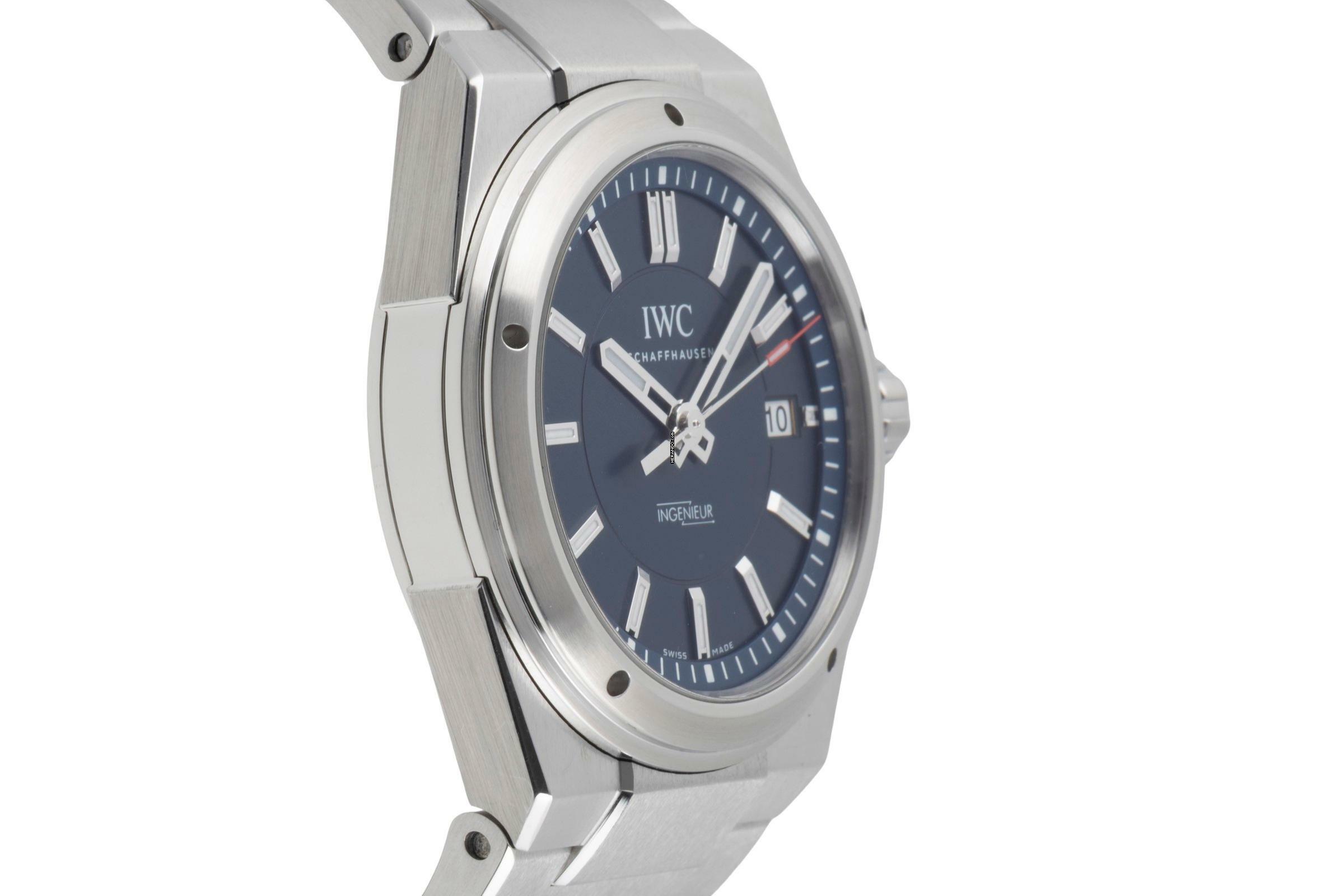 Thumbnail von IWC Ingenieur Automatic Laureus Sport Automatik Edelstahl Limited Ref. IW323909 B&P 2016