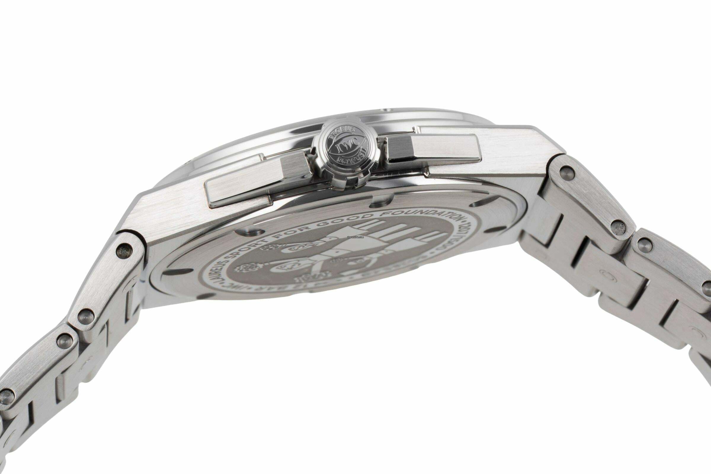 Thumbnail von IWC Ingenieur Automatic Laureus Sport Automatik Edelstahl Limited Ref. IW323909 B&P 2016