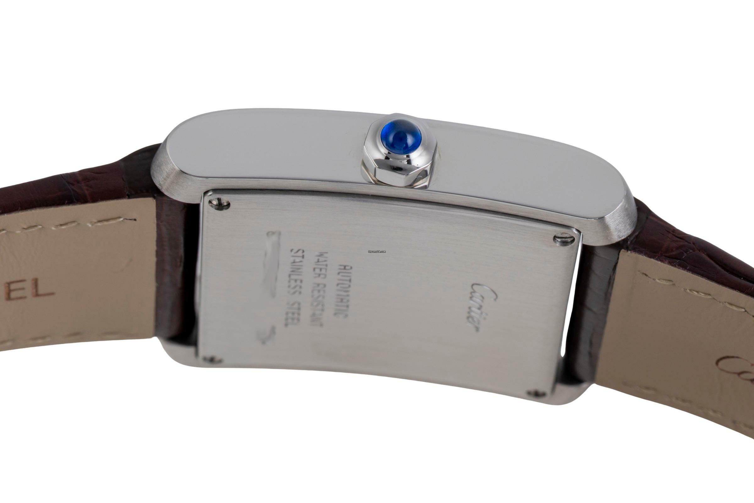 Thumbnail von Cartier Tank Française Edelstahl Automatik Herrenuhr Ref. W5101755 B&P 2002