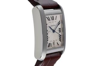 Thumbnail von Cartier Tank Française Edelstahl Automatik Herrenuhr Ref. W5101755 B&P 2002