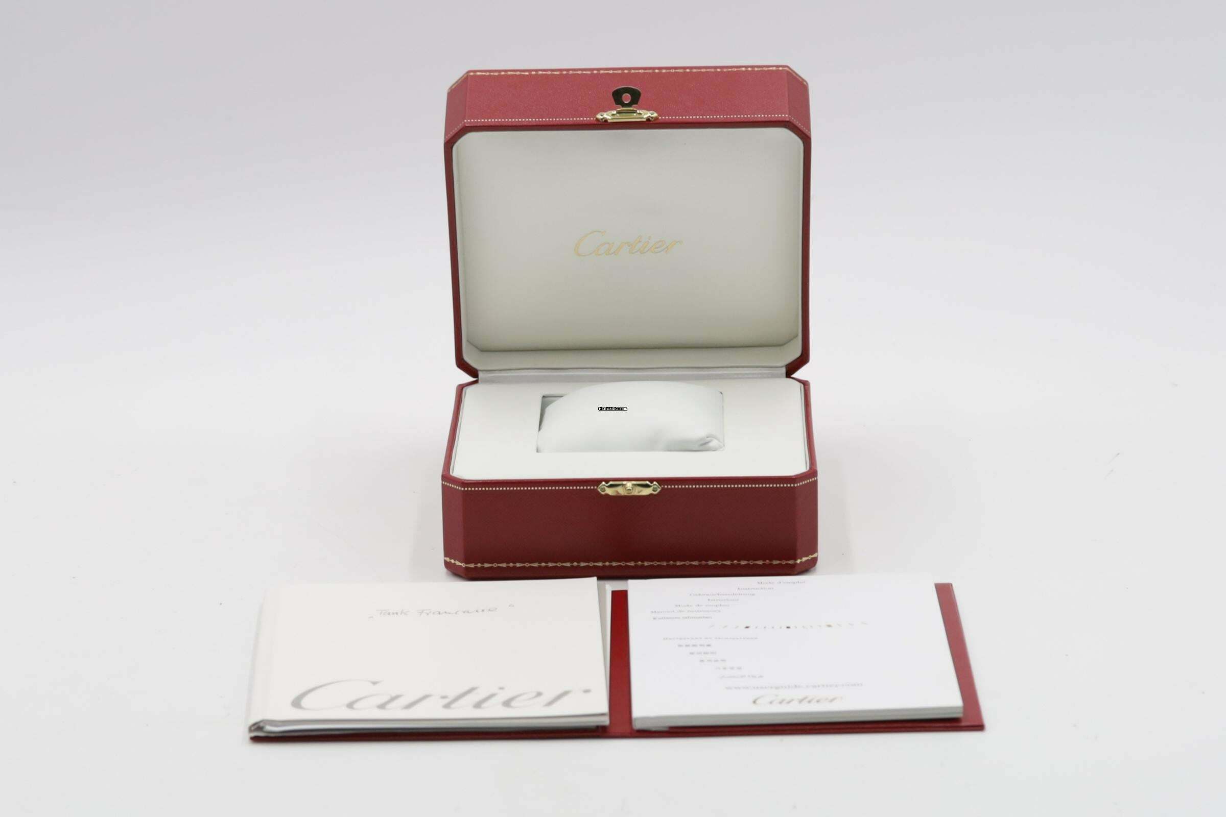 Thumbnail von Cartier Tank Française Edelstahl Automatik Herrenuhr Ref. W5101755 B&P 2002