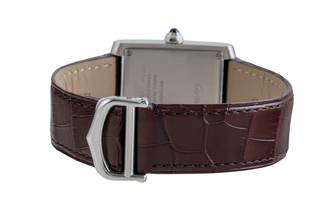 Thumbnail von Cartier Tank Française Edelstahl Automatik Herrenuhr Ref. W5101755 B&P 2002