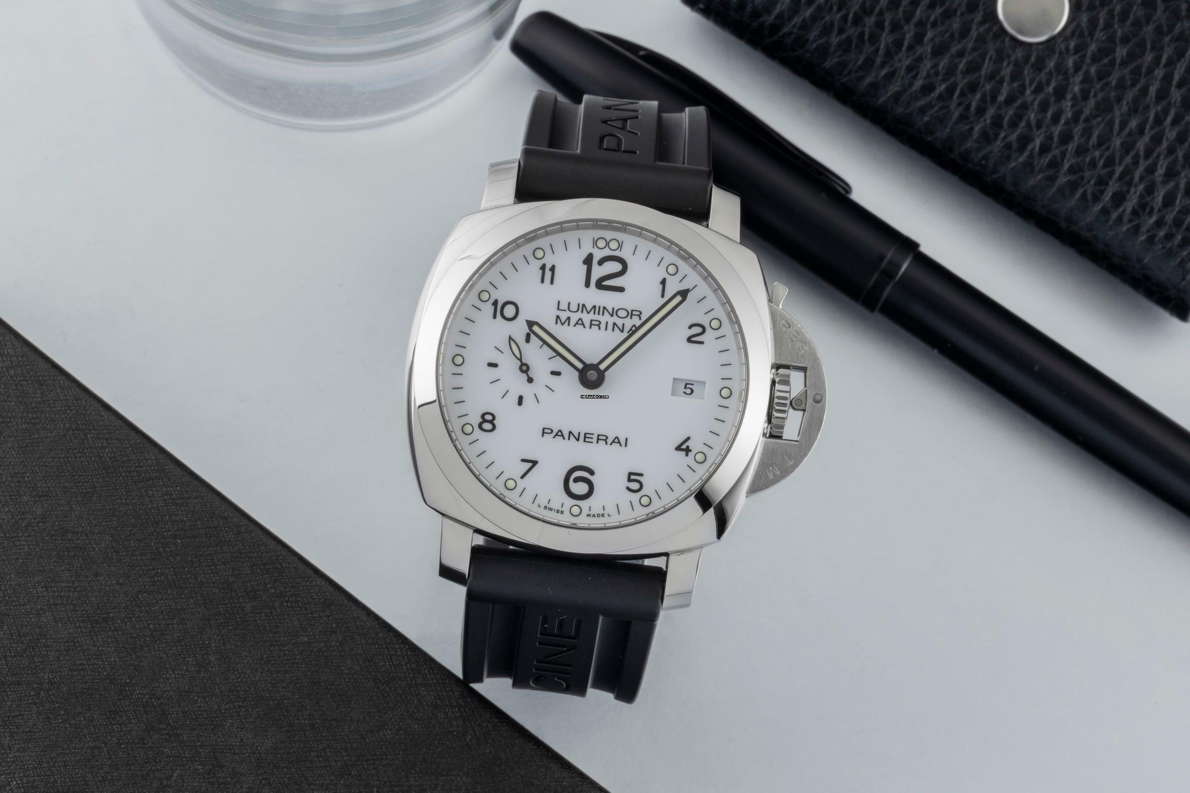 Thumbnail von Panerai Luminor Marina 1950 3 Days Automatic Stahl Automatik Herrenuhr Ref. PAM00499 B&P