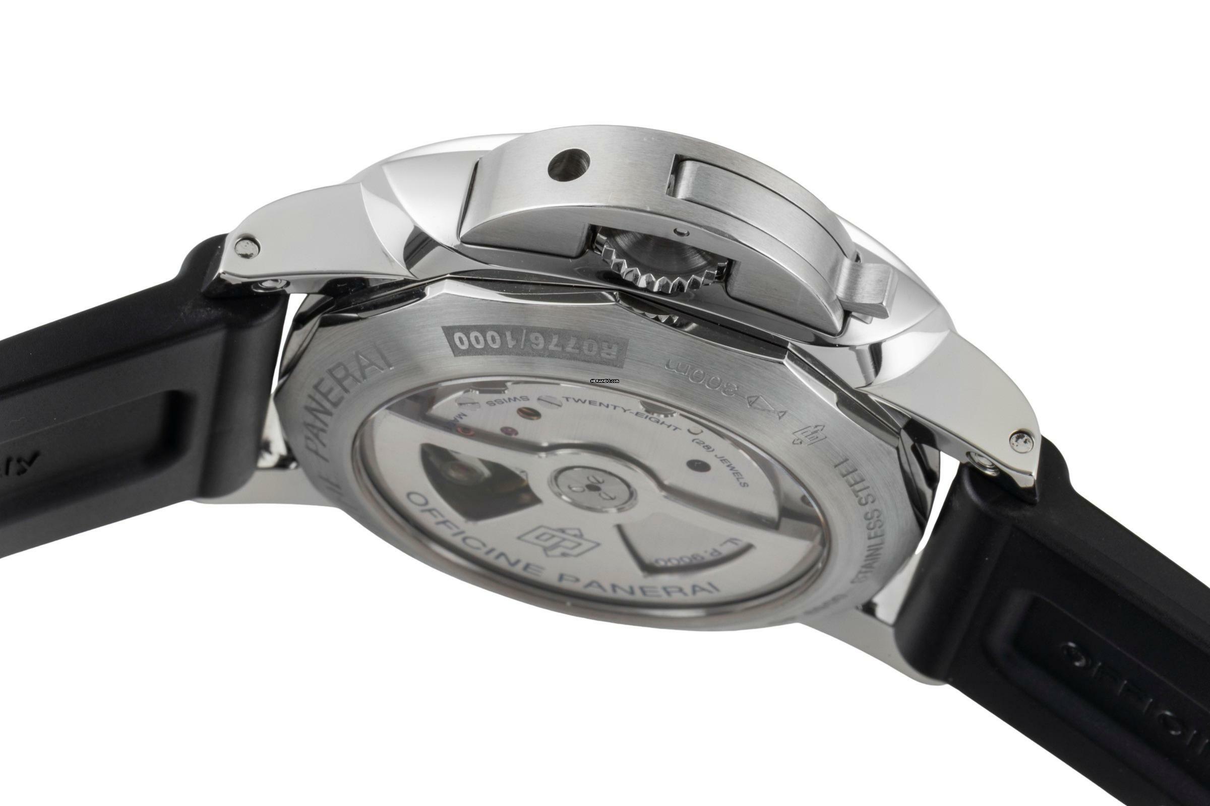 Thumbnail von Panerai Luminor Marina 1950 3 Days Automatic Stahl Automatik Herrenuhr Ref. PAM00499 B&P