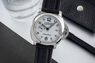 Thumbnail von Panerai Luminor Marina 1950 3 Days Automatic Stahl Automatik Herrenuhr Ref. PAM00499 B&P