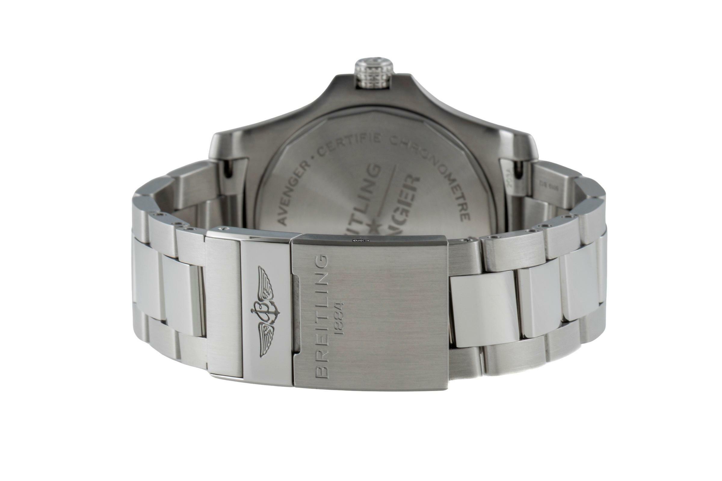 Thumbnail von Breitling Avenger Stahl Automatik Herrenuhr Ref A17318101B1A1 Box & Papiere 2020