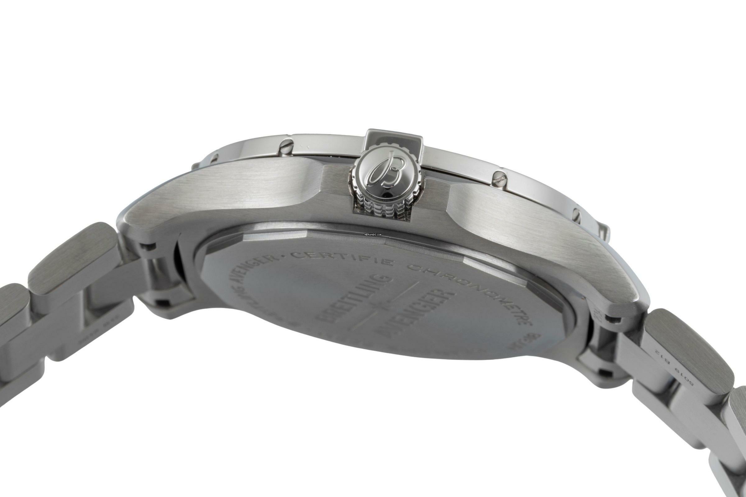 Thumbnail von Breitling Avenger Stahl Automatik Herrenuhr Ref A17318101B1A1 Box & Papiere 2020