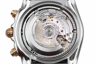 Thumbnail von Breitling Chronomat 44 Chronograph Stahl / Gold Automatik Herrenuhr Ref. IB0110