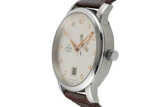 Thumbnail von Union Glashütte Diplomat Stahl Automatik Herrenuhr 26.44.16.02.10 B&P 2009