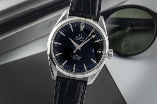  Omega Seamaster Aqua Terra 150M Black Dial Edelstahl Automatik Herrenuhr 2502.50 