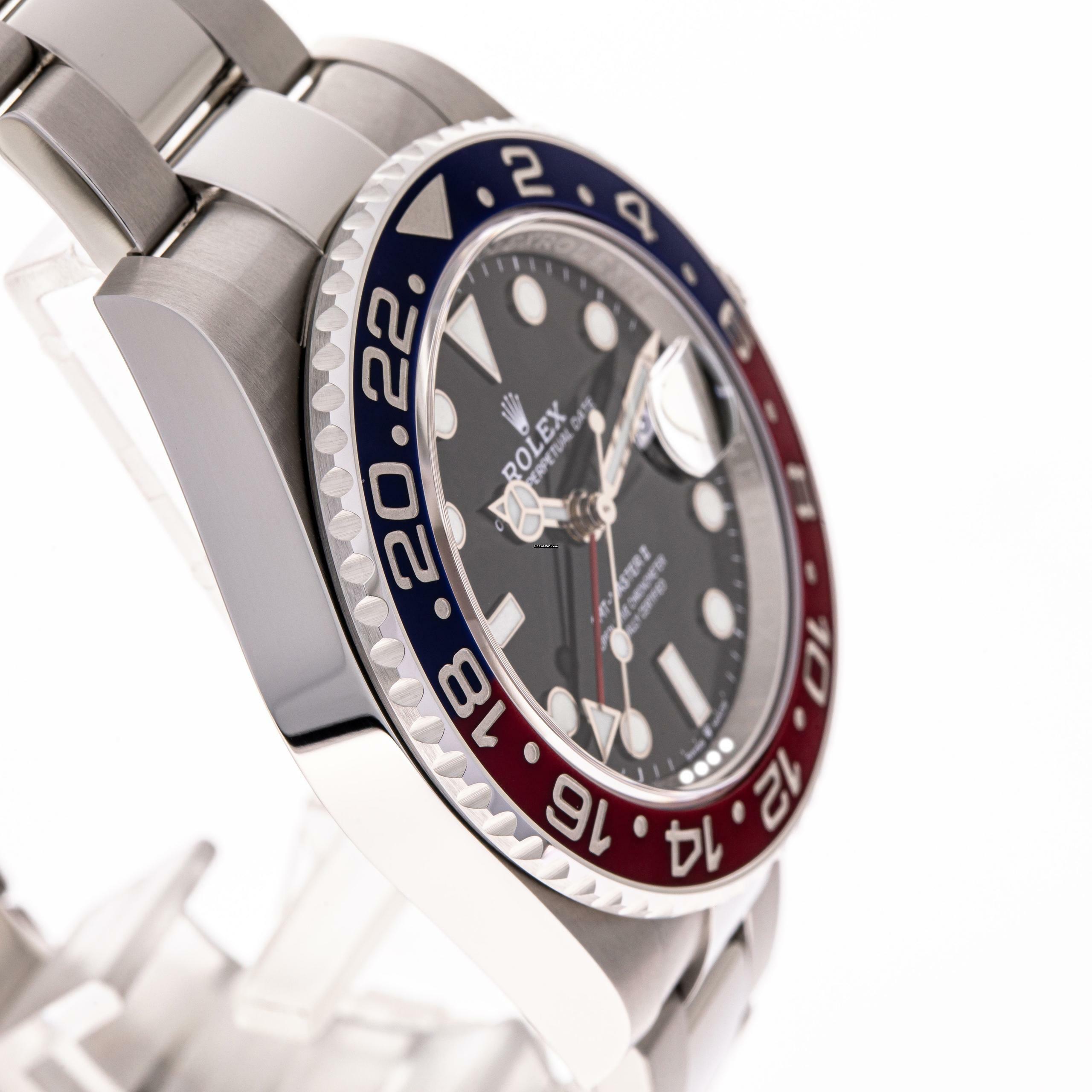 Thumbnail von Rolex GMT-Master II Pepsi Oyster – 126710BLRO – like NEW – 2022 Full Set