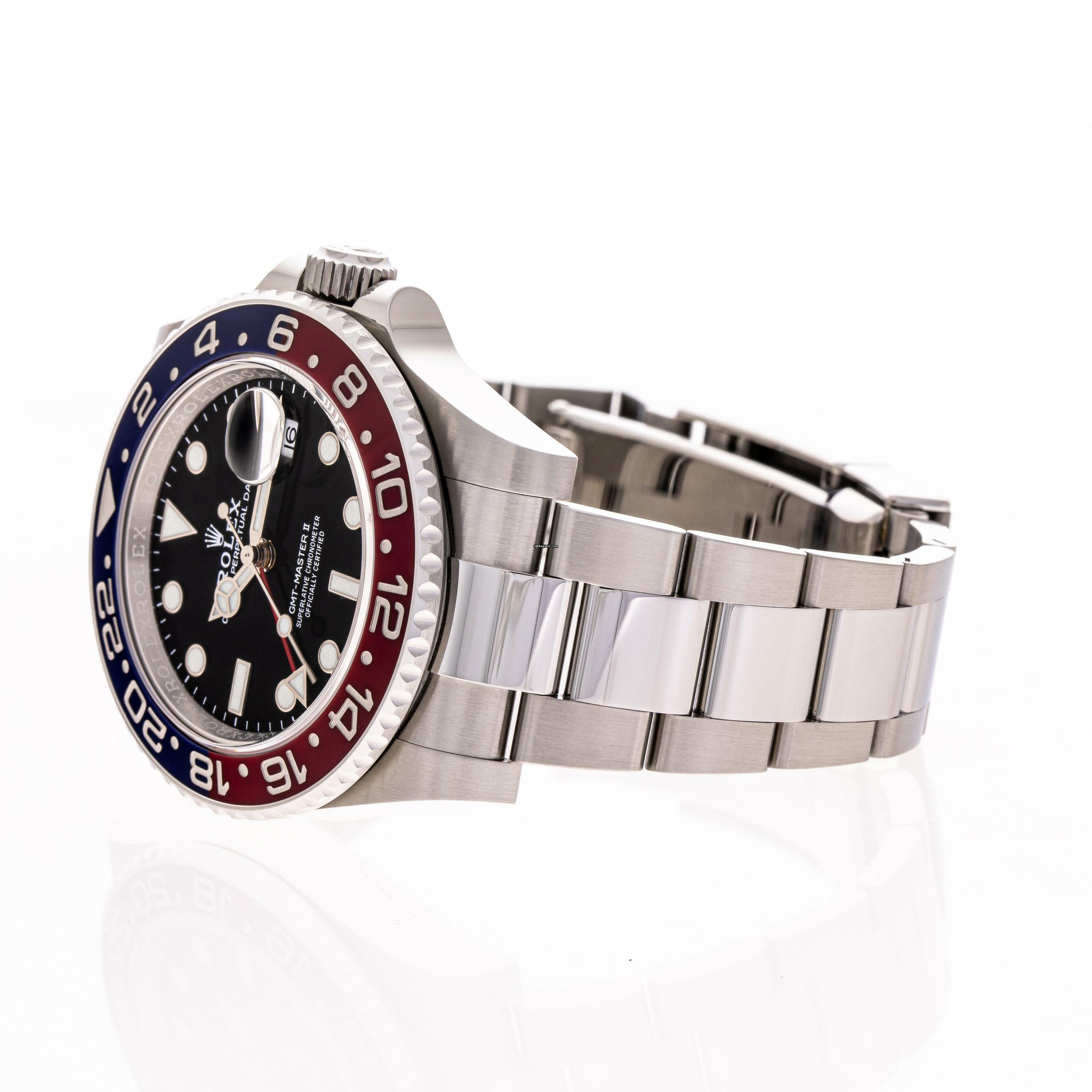 Thumbnail von Rolex GMT-Master II Pepsi Oyster – 126710BLRO – like NEW – 2022 Full Set