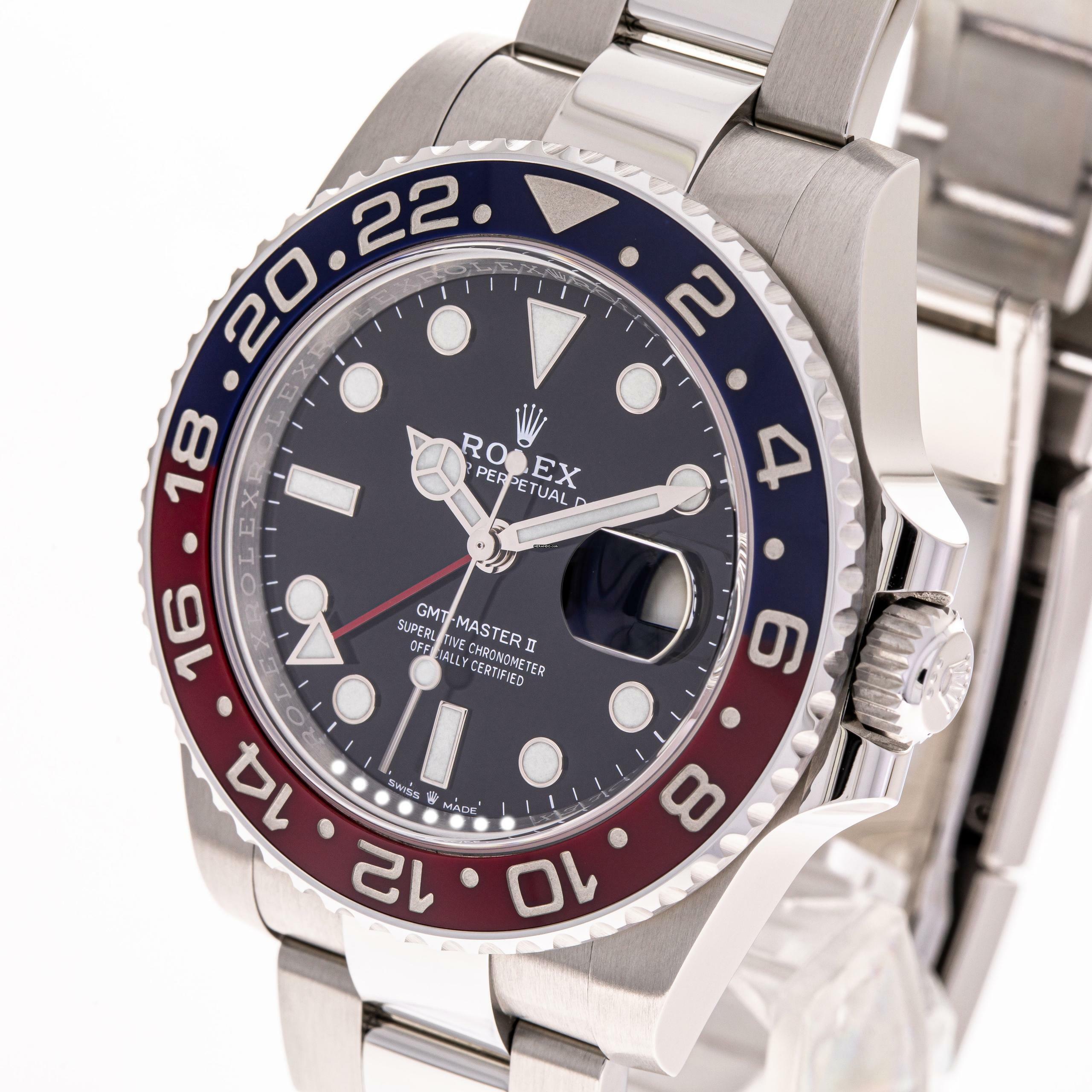 Thumbnail von Rolex GMT-Master II Pepsi Oyster – 126710BLRO – like NEW – 2022 Full Set