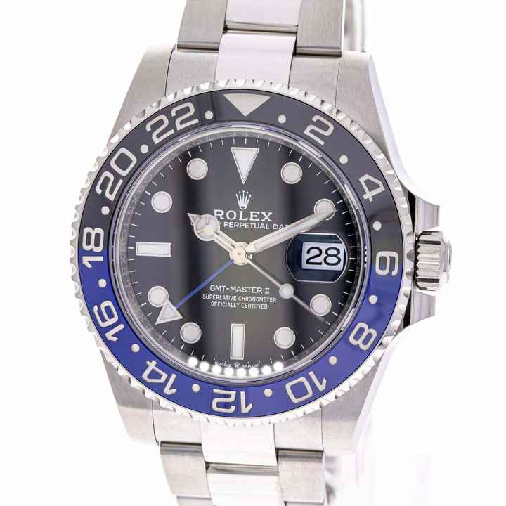  Rolex GMT-Master II Batman Oyster – 126710BLNR – like NEW – 07/2023 Full Set 