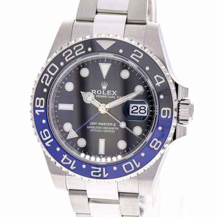  Rolex GMT-Master II Batman Oyster – 126710BLNR – like NEW – 07/2023 Full Set 