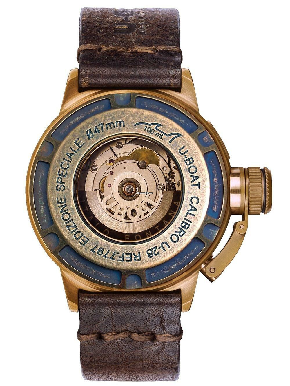 Thumbnail von U-Boat Classico 7797 Classico Automatik Herrenuhr 47mm 10ATM