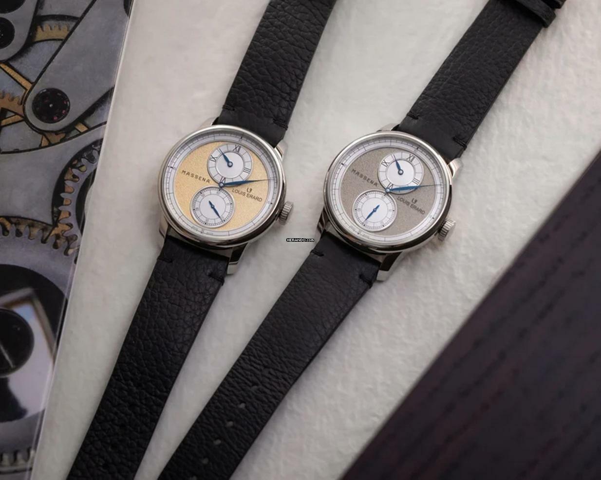 Thumbnail von Louis Erard Le Régulateur Louis Erard x Massena LAB Gold color optional silver