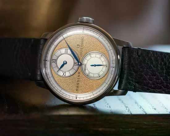  Louis Erard Le Régulateur Louis Erard x Massena LAB Gold color optional silver 