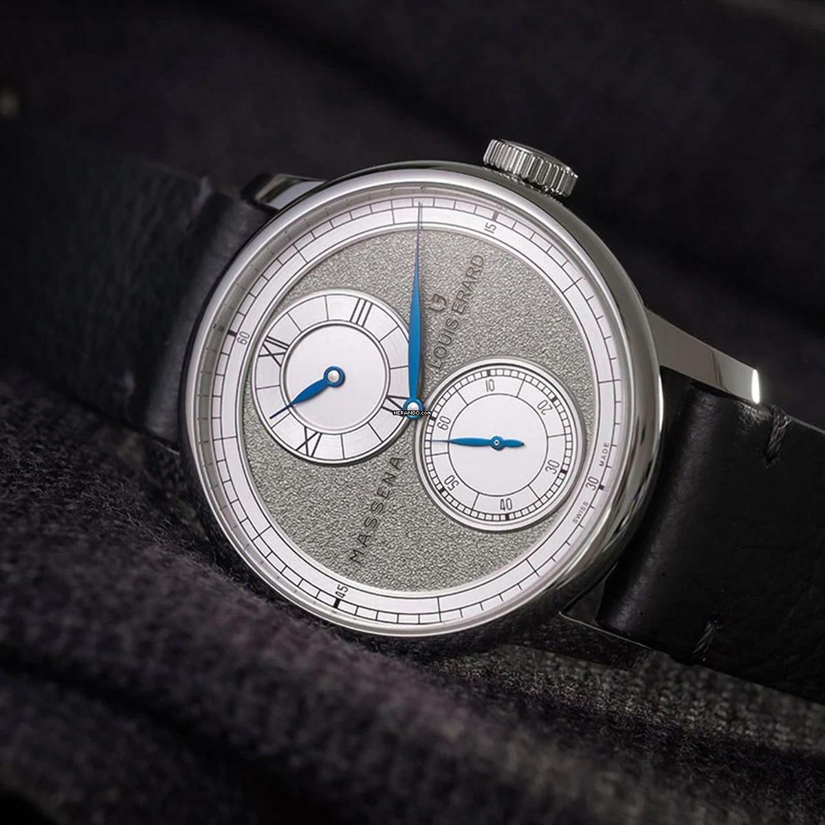 Thumbnail von Louis Erard Le Régulateur Louis Erard x Massena LAB Gold color optional silver