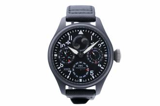 Thumbnail von IWC Große Fliegeruhr Top Gun Big Pilot Top Gun - Perpetual Calendar In Ceramic - With Box And Papers - IW502902 2014