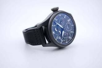 Thumbnail von IWC Große Fliegeruhr Top Gun Big Pilot Top Gun - Perpetual Calendar In Ceramic - With Box And Papers - IW502902 2014