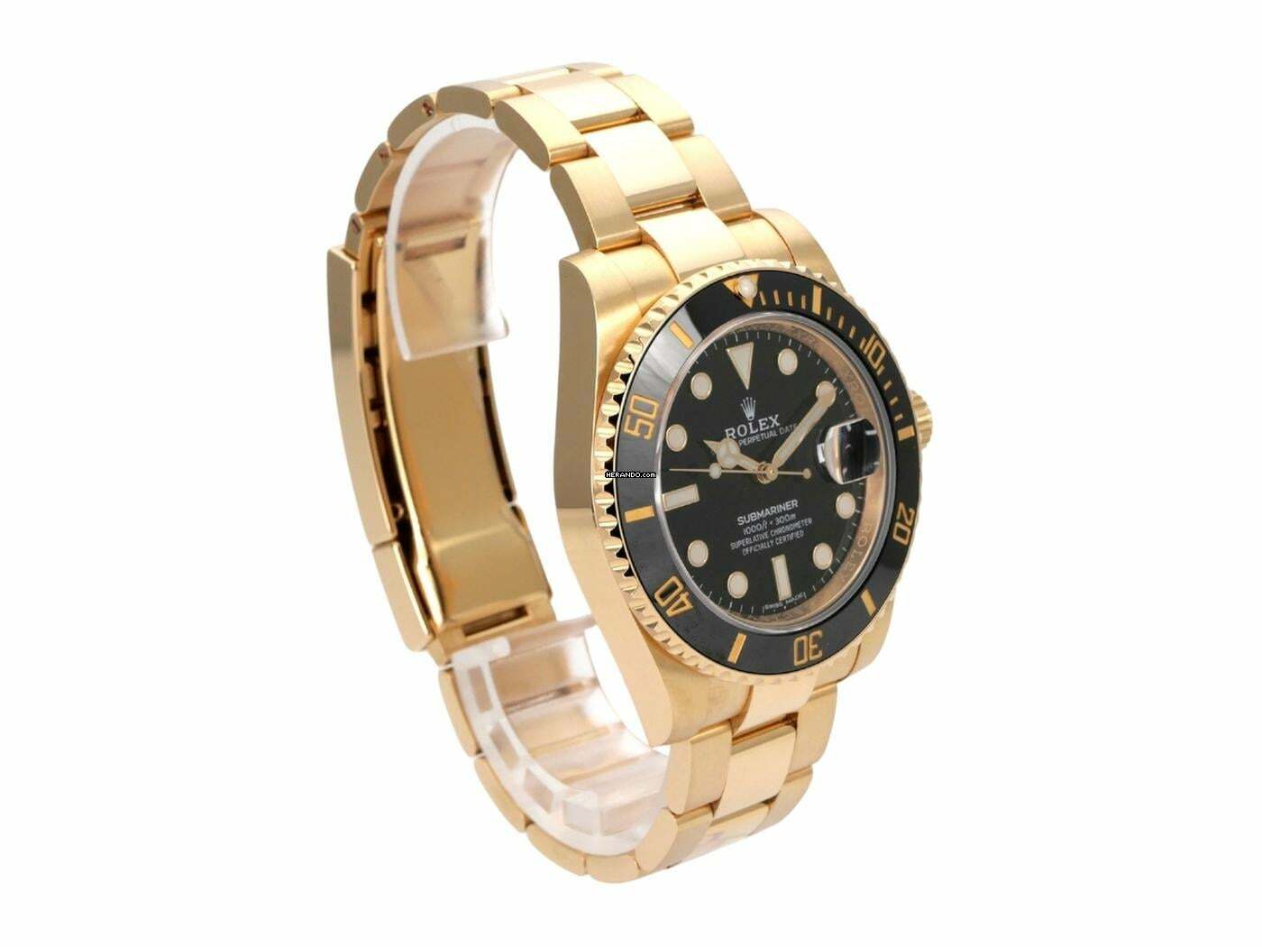 Thumbnail von Rolex Submariner Date Gelbgold Ref. 116618LN