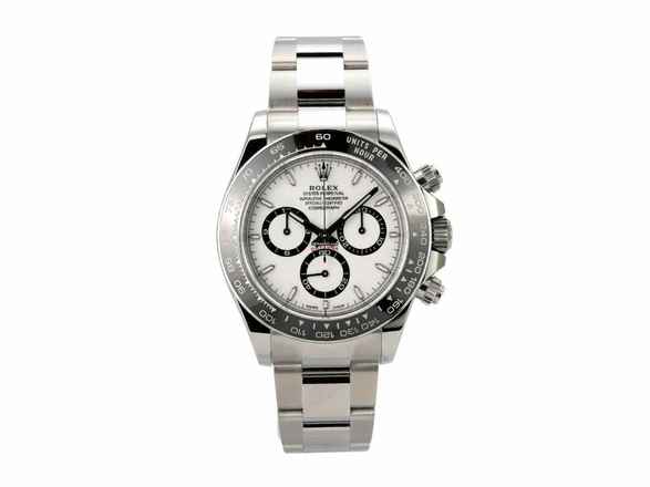  Rolex Daytona Edelstahl 126500LN Weiß 