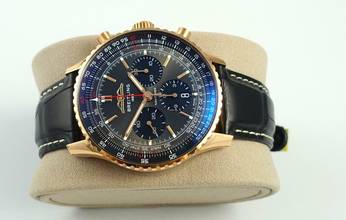 Thumbnail von Breitling Navitimer 1 B01 Chronograph 43 Limited Edition Rosegold Full Set / New Watch
