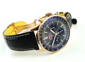 Thumbnail von Breitling Navitimer 1 B01 Chronograph 43 Limited Edition Rosegold Full Set / New Watch