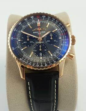 Breitling Navitimer 1 B01 Chronograph 43 Limited Edition Rosegold Full Set / New Watch