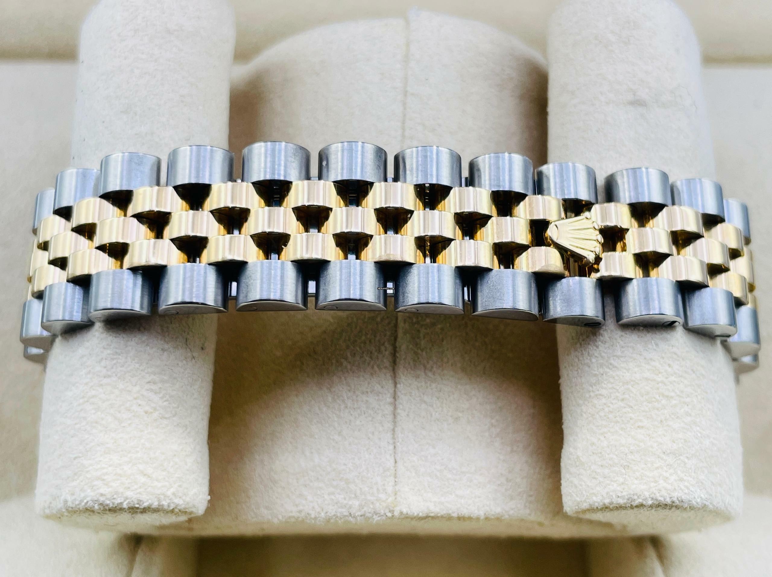 Thumbnail von Rolex Lady-Datejust 31 FULL SET - CHAMPAGNE ANNIVERSARY DIAMOND DIAL JUBILEE