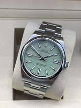 Thumbnail von Rolex Oyster Perpetual Pistachio Dial 2025 FULL SET WITH BOX AND PAPERS NEW 41mm