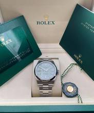 Thumbnail von Rolex Oyster Perpetual Pistachio Dial 2025 FULL SET WITH BOX AND PAPERS NEW 41mm