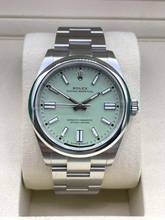 Thumbnail von Rolex Oyster Perpetual Pistachio Dial 2025 FULL SET WITH BOX AND PAPERS NEW 41mm