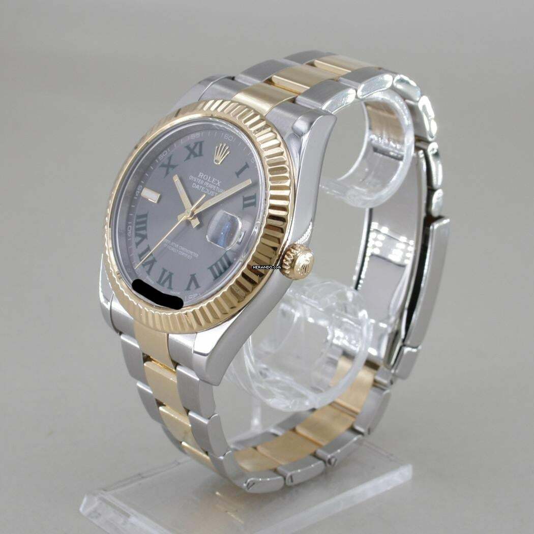 Thumbnail von Rolex Datejust II Wimbledon Ø 41 mm Stahl/18k Gelbgold Full Set