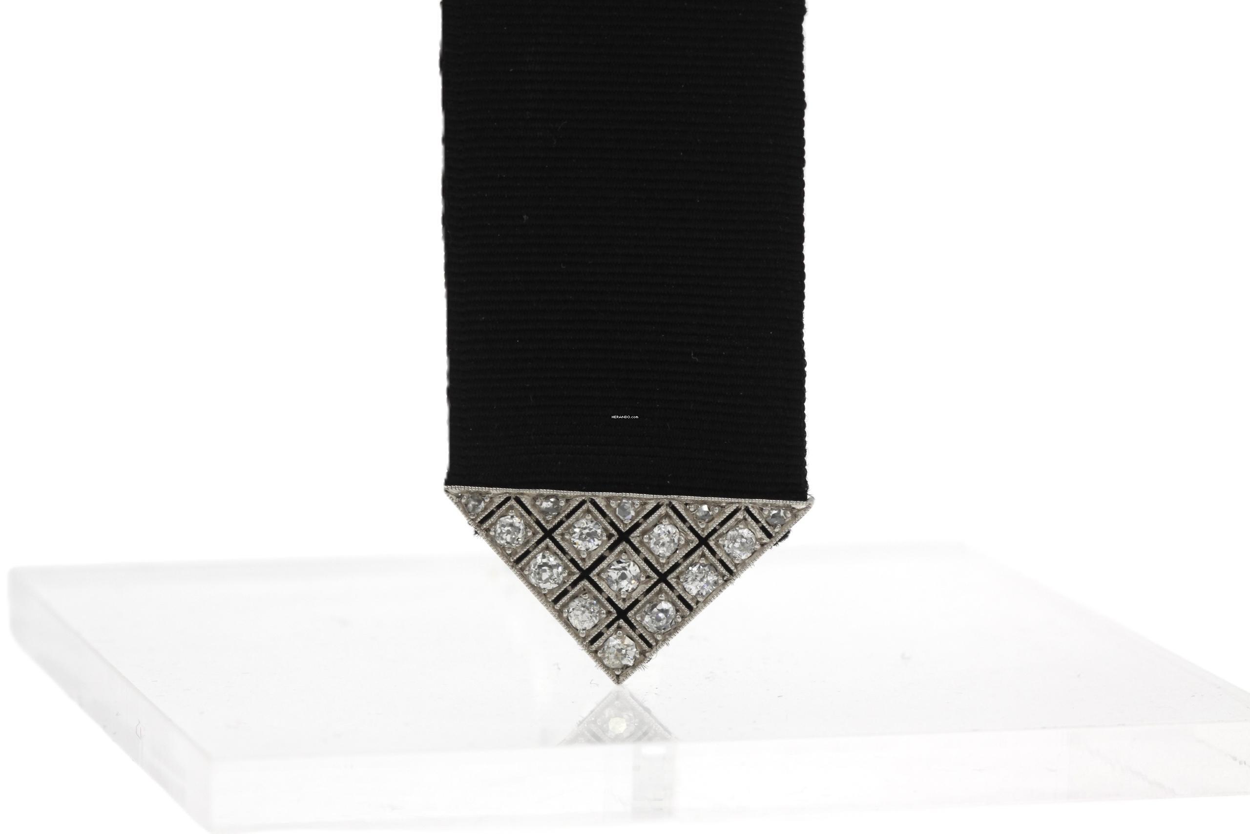 Thumbnail von Longines Ultra Rare Platinum Pocket Watch with Diamonds from 1929