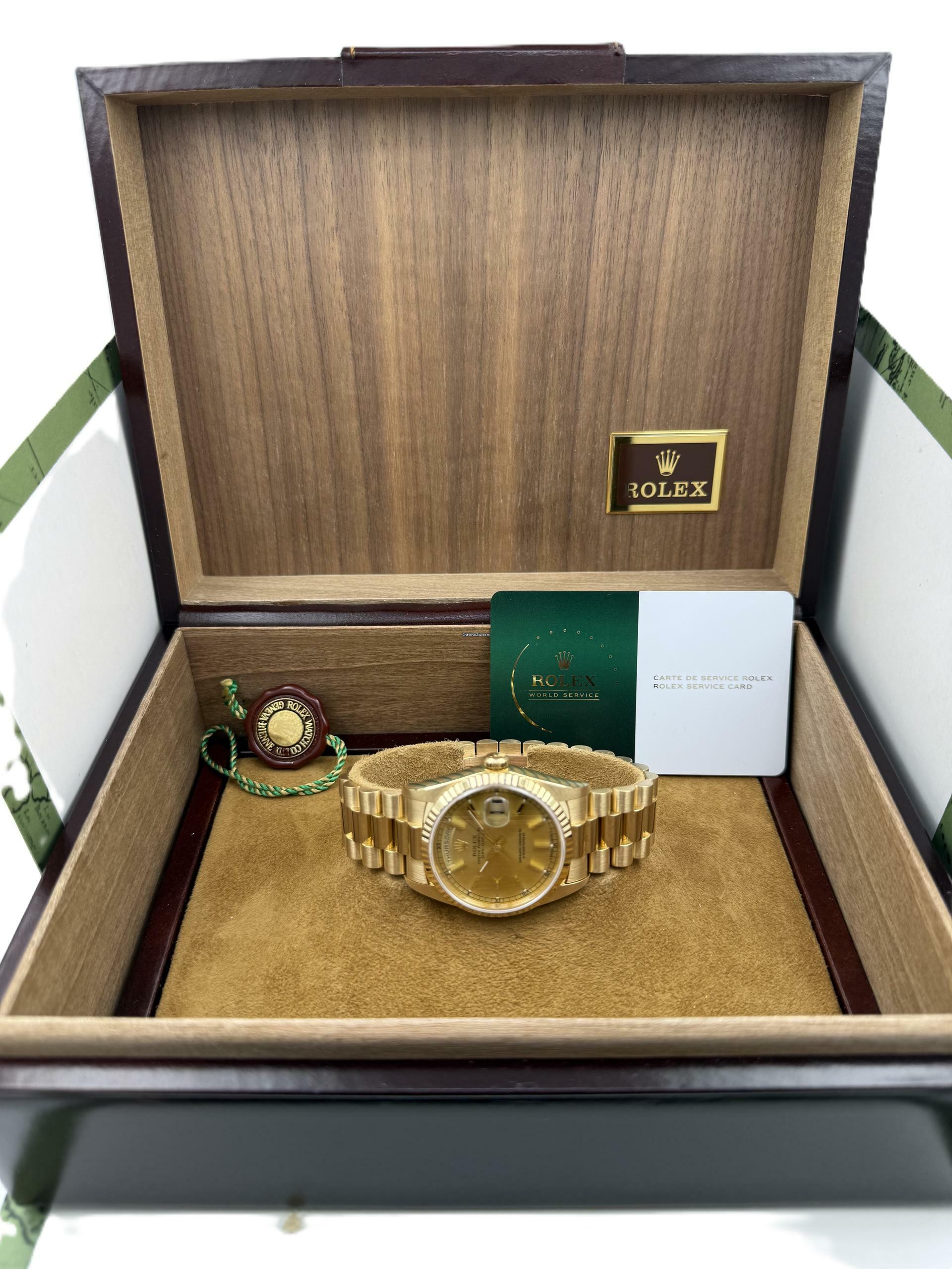 Thumbnail von Rolex Day-Date 36 18238 Serviced by Rolex Warranty