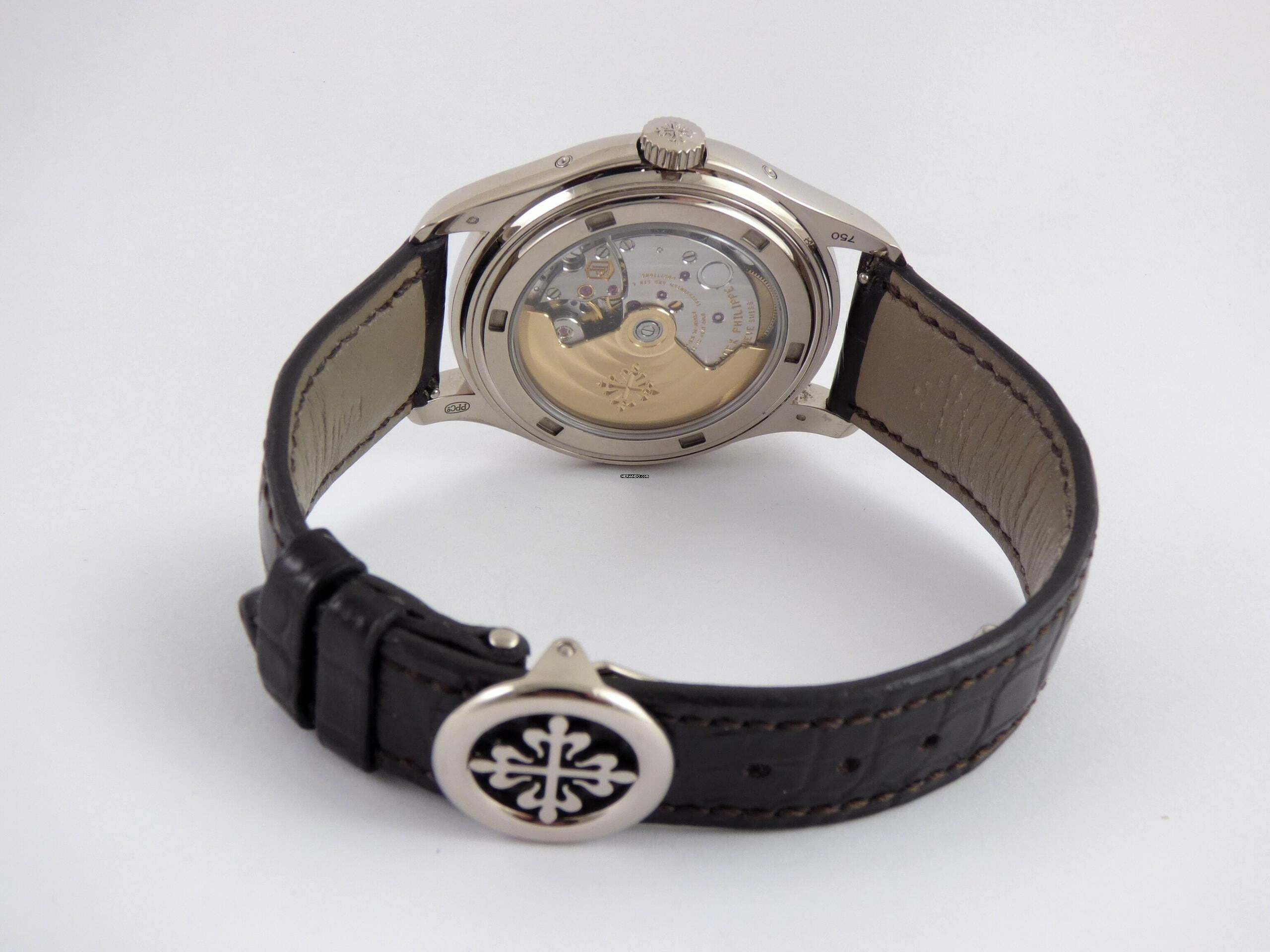 Thumbnail von Patek Philippe Annual Calendar folding Calatrava Clasp