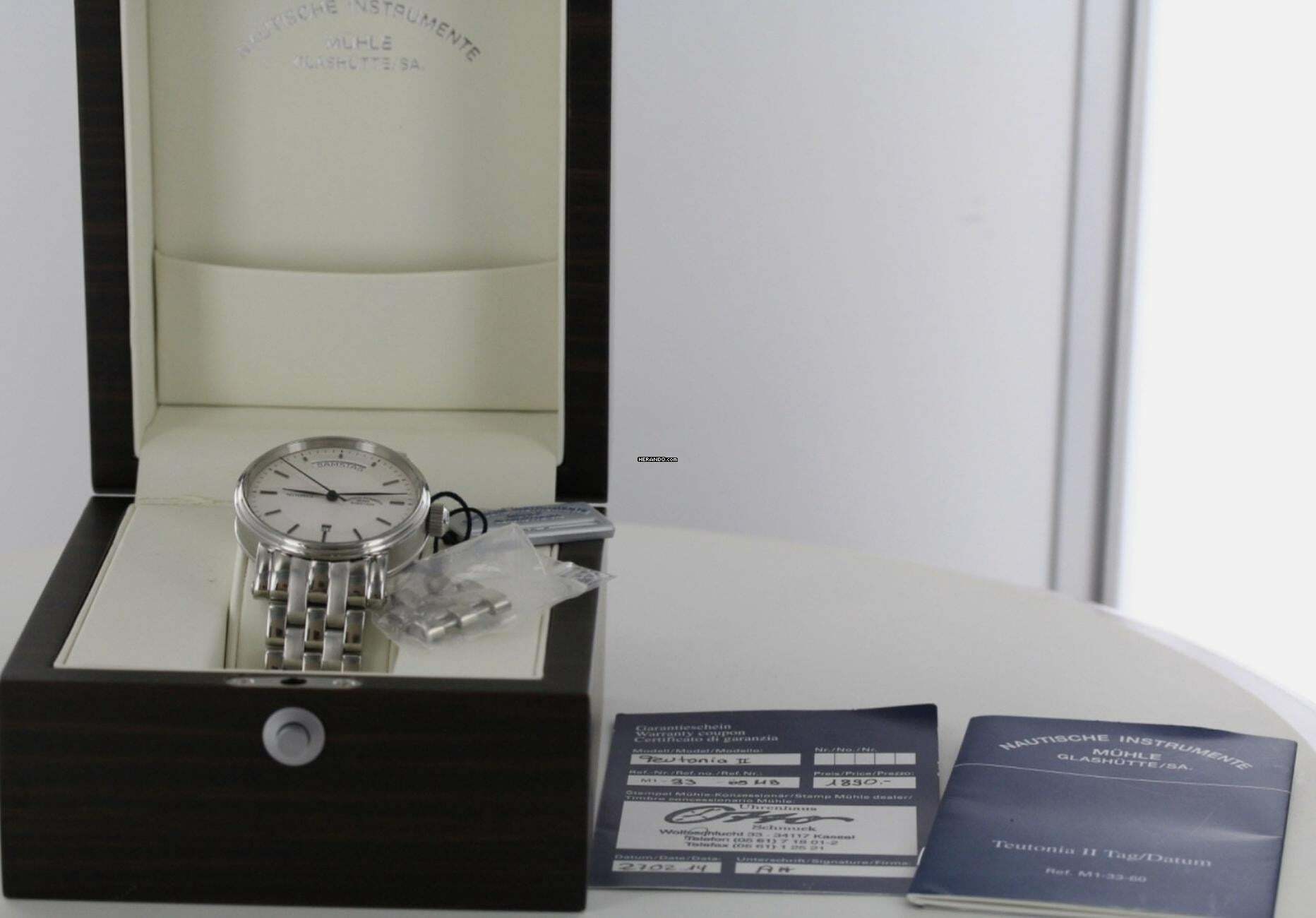 Thumbnail von Mühle Glashütte Teutonia II Full Set//Ref. M1-33-60//2014//#KS