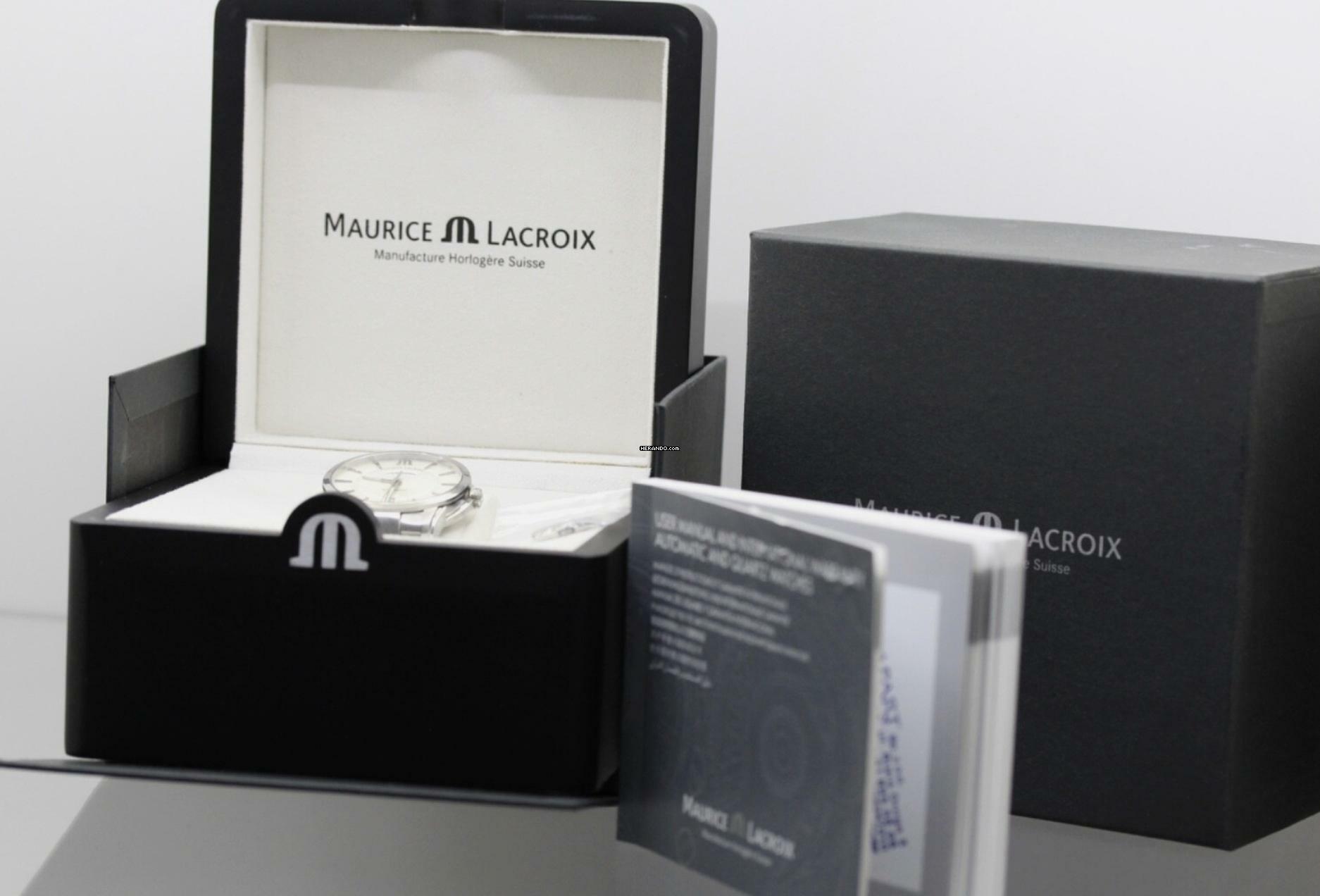 Thumbnail von Maurice Lacroix Pontos Day Date Full Set//Ref.PT6358-SS002-130-1//#KS