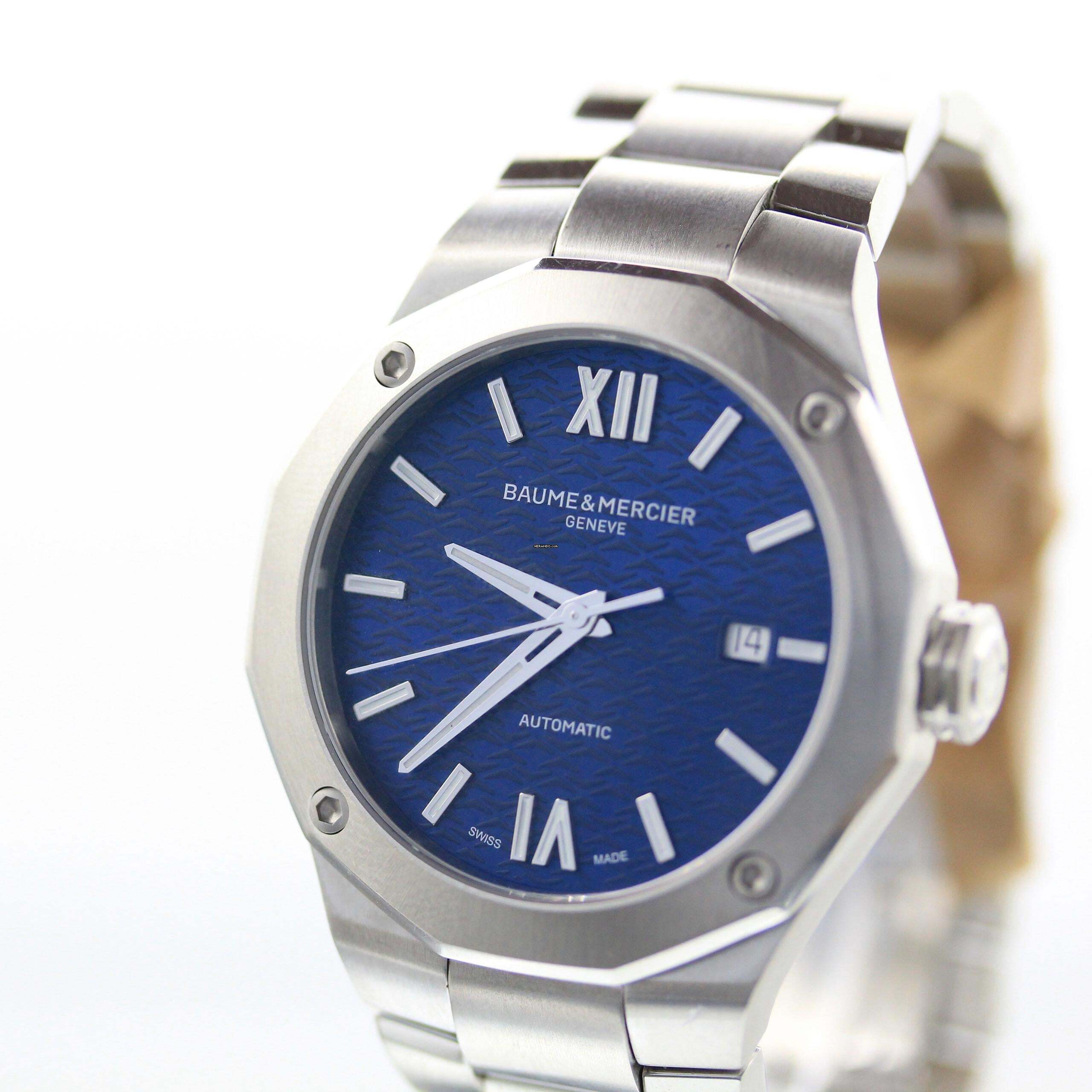 Thumbnail von Baume & Mercier Riviera Blue Dial//Ref.M0A10620//#KS