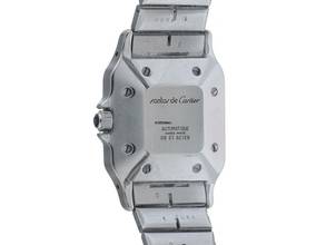 Thumbnail von Cartier Santos GM Großes Modell Ref.2961 1987 Full Set sehr gut Vintage Santos GM großes Modell Diamanten