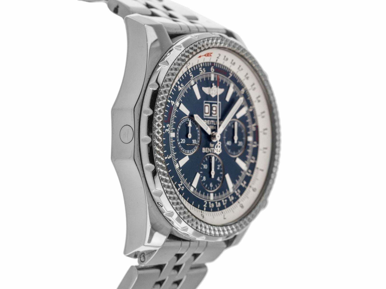 Thumbnail von Breitling Bentley 6.75 for Bentley Ref.A44362 2006 Full Set wie Neu Vintage For Bentley