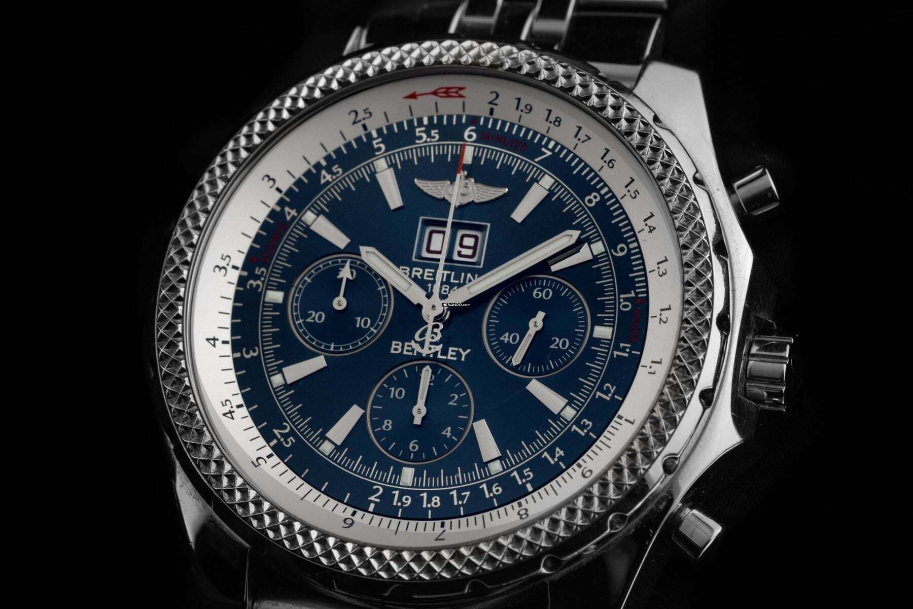 Thumbnail von Breitling Bentley 6.75 for Bentley Ref.A44362 2006 Full Set wie Neu Vintage For Bentley