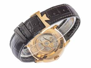 Thumbnail von Vacheron Constantin Patrimony Ref.4000U/000R-B110 2021 Full Set wie Neu Patrimony Retrograde Day-Date 18kt Roségold Krokoleder Faltschließe