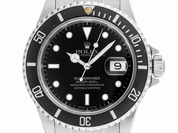  Rolex Submariner Date Ref.16610 1993 Box&Beschreibung sehr gut Vintage Submariner Date 