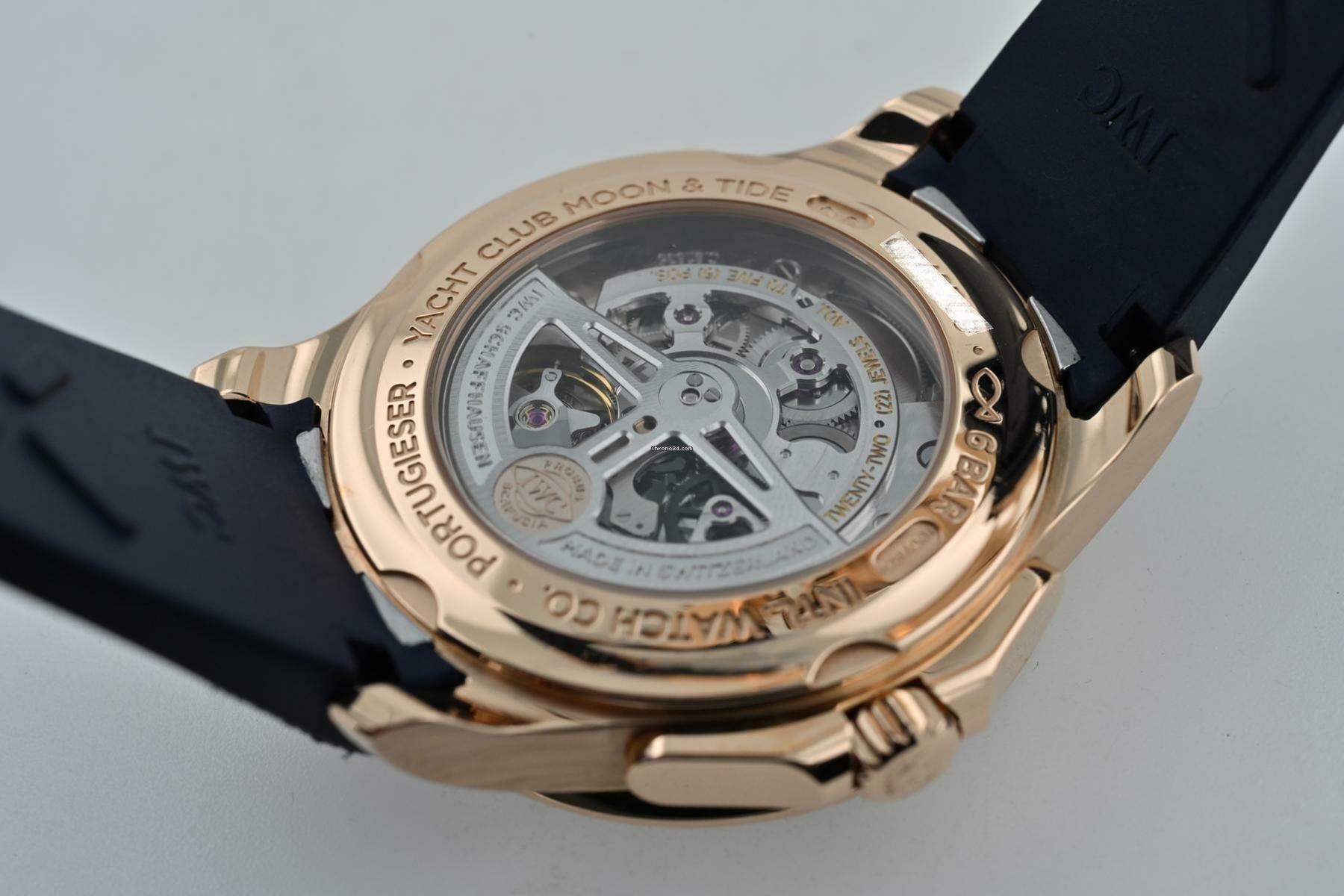 Thumbnail von IWC Portugieser Portuguese Yacht Club Moon Tide 18k Rosé Gold IW344001