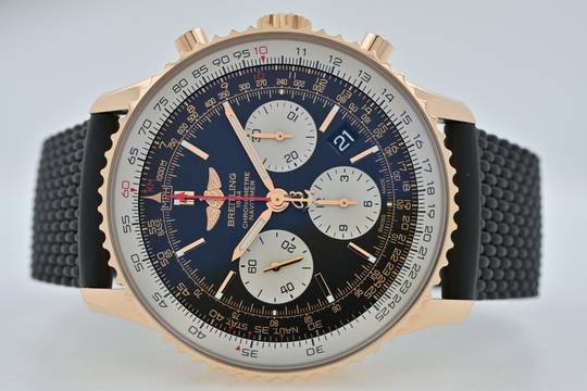 Breitling Navitimer 01 1 B01 43mm RB0120 18k Rose gold LC100